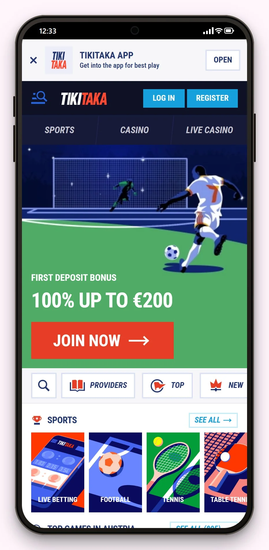 Flexepin Casino Österreich: TikiTaka mobil