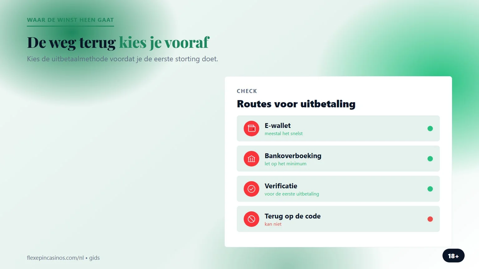 casino met flexepin: hoe je winst het casino weer verlaat