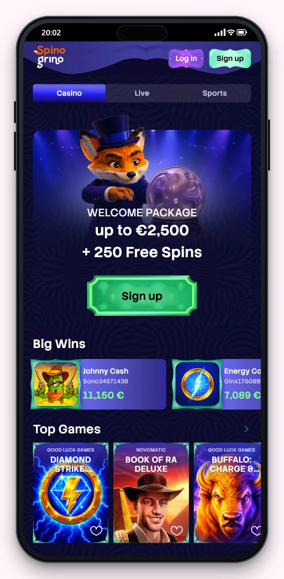 flexepin casino nederland: Spinogrino mobiel