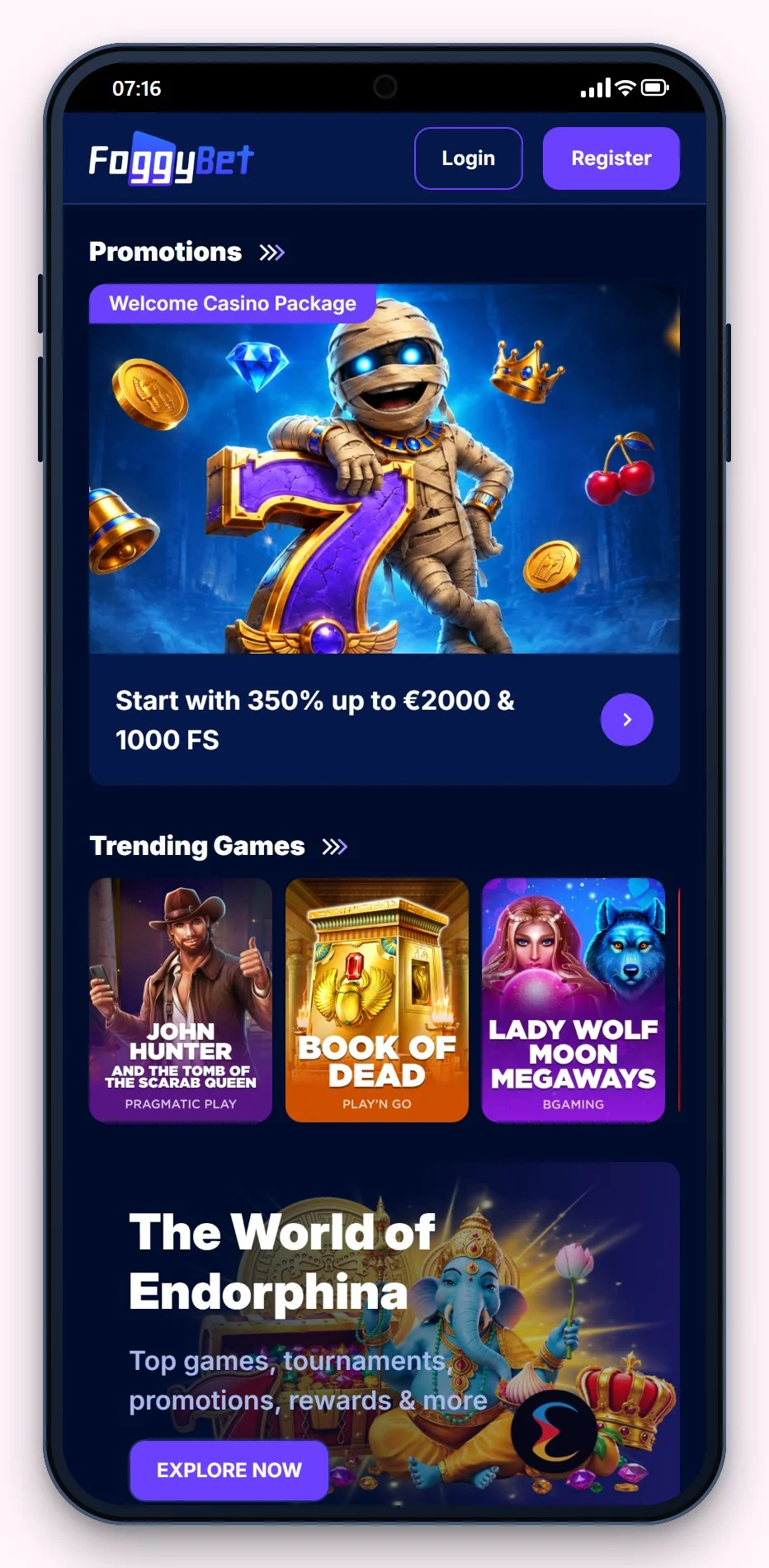 nettcasino med flexepin: Foggybet i mobilen