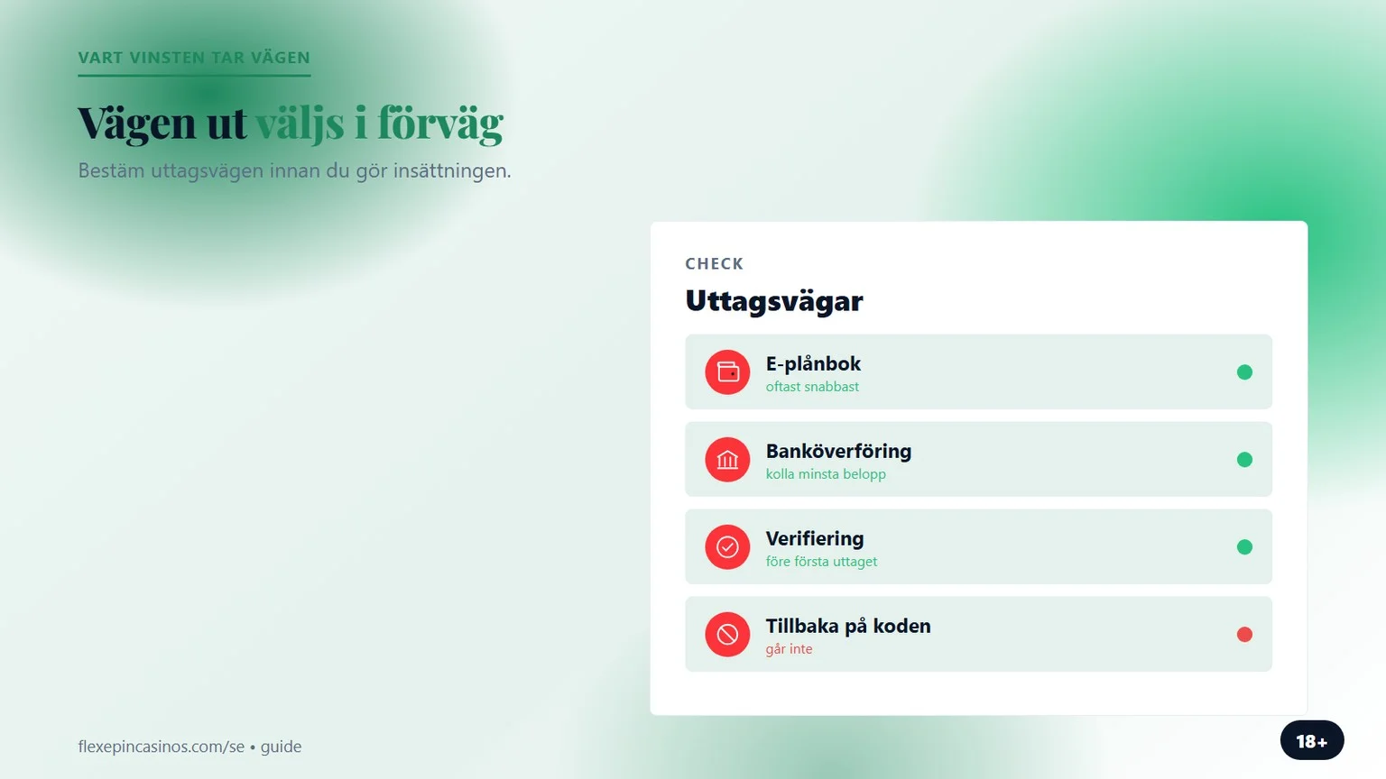 flexepin casino: så tar du ut vinsten efter insättningen