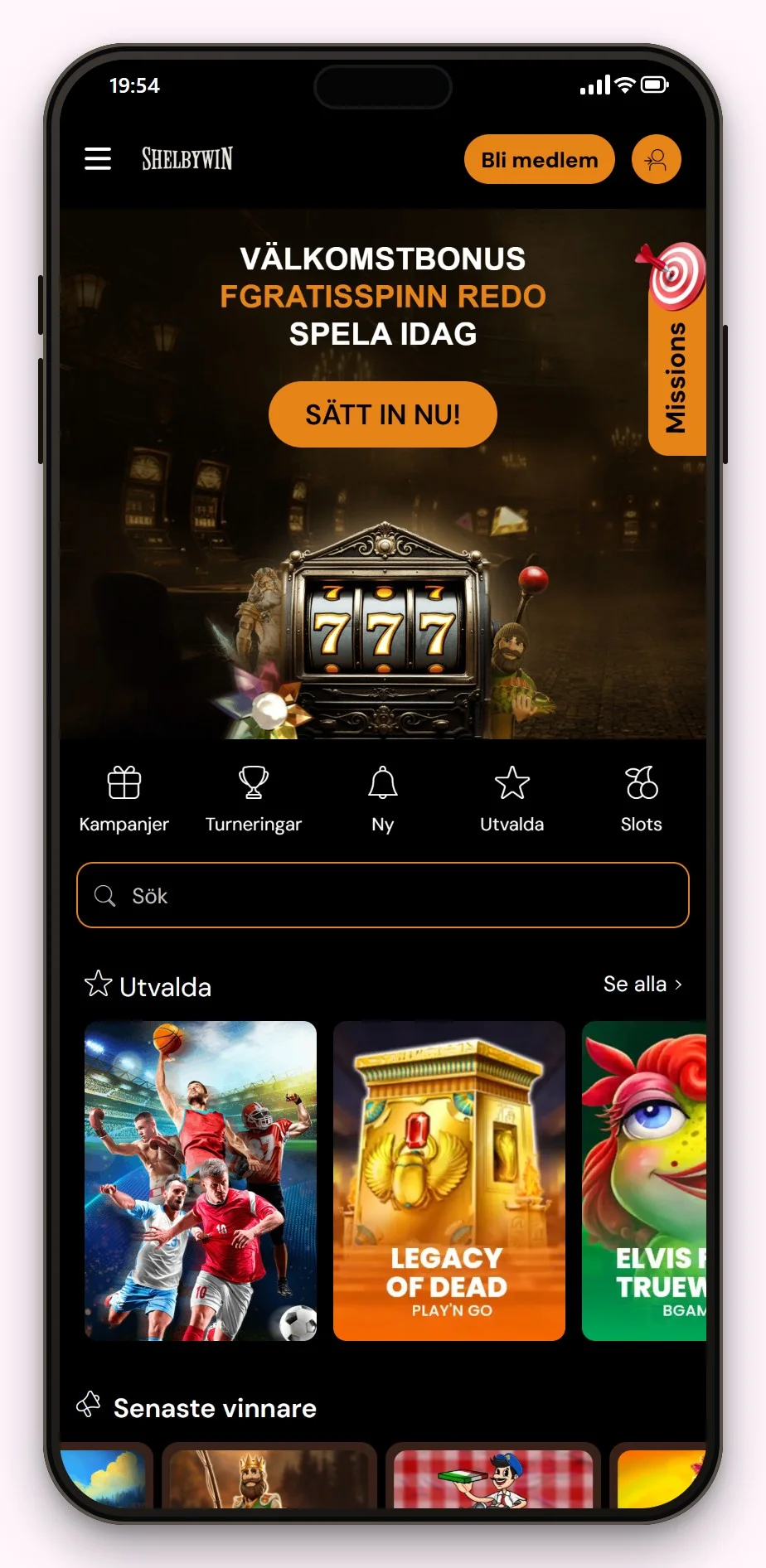 bästa flexepin casino: ShelbyWin i mobilen