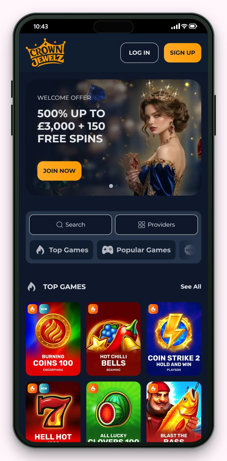 top flexepin online casinos: CrownJewelz mobile